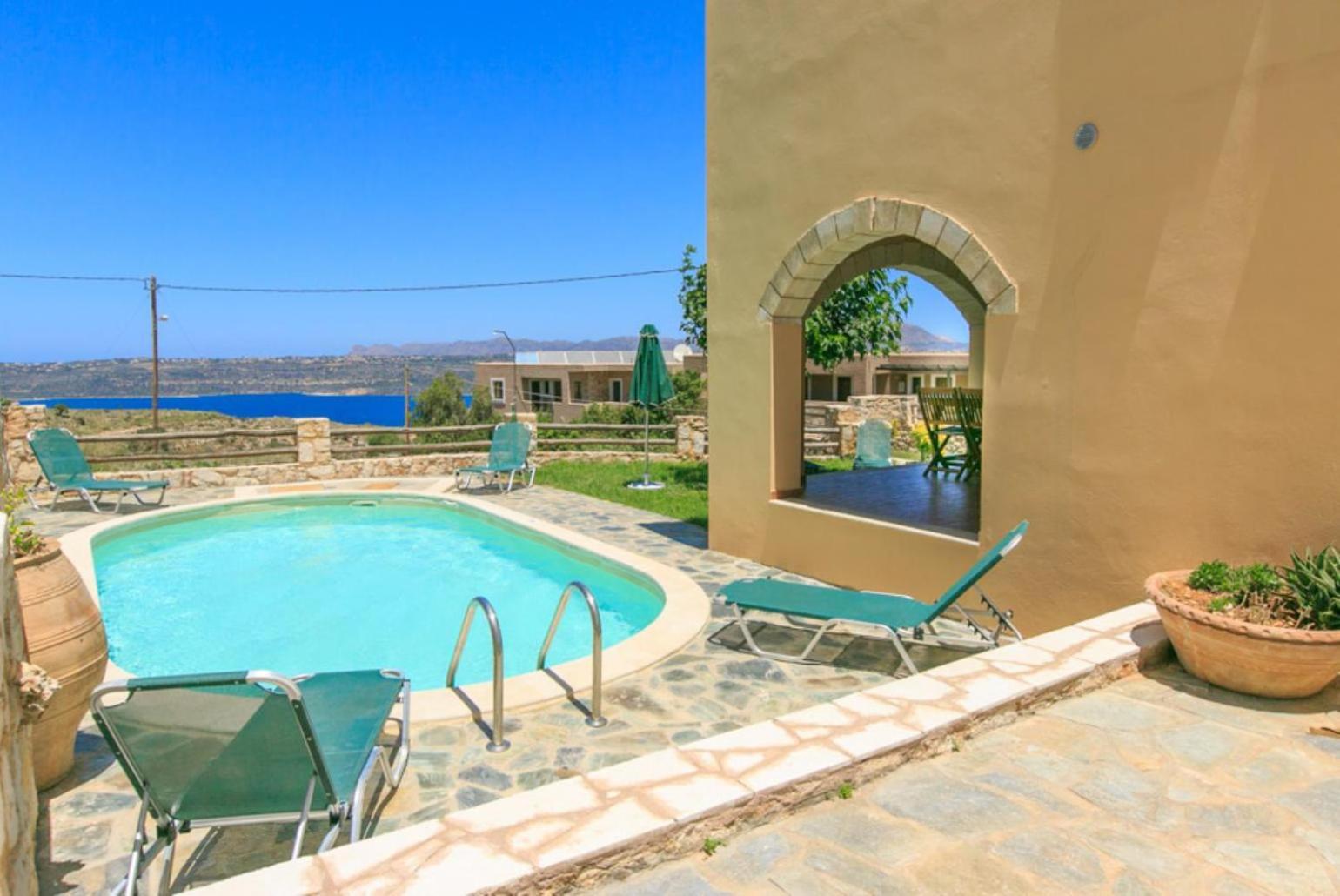 Villa Neria Aptera ภายนอก รูปภาพ