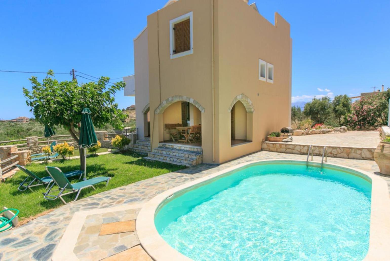 Villa Neria Aptera ภายนอก รูปภาพ