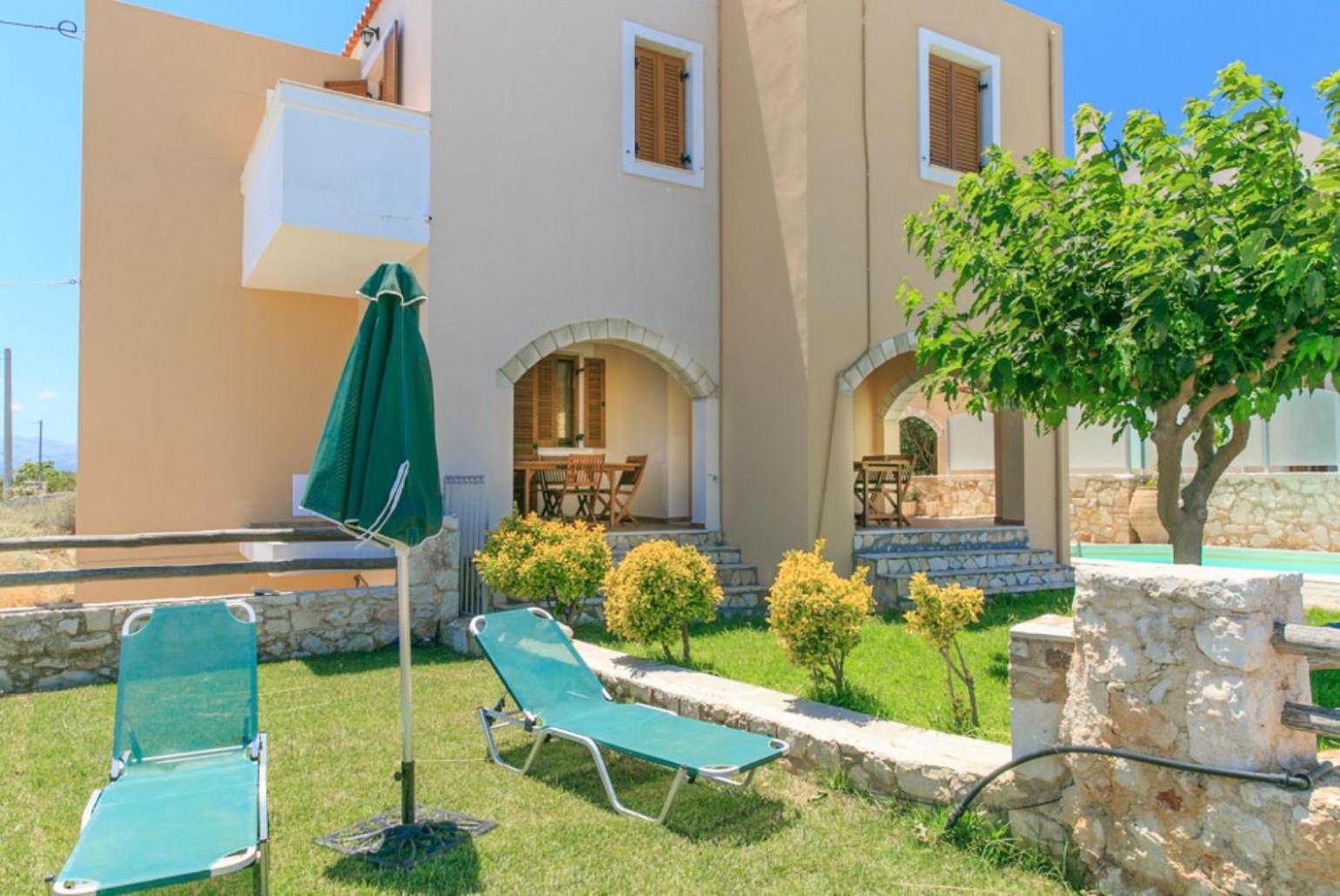 Villa Neria Aptera ภายนอก รูปภาพ