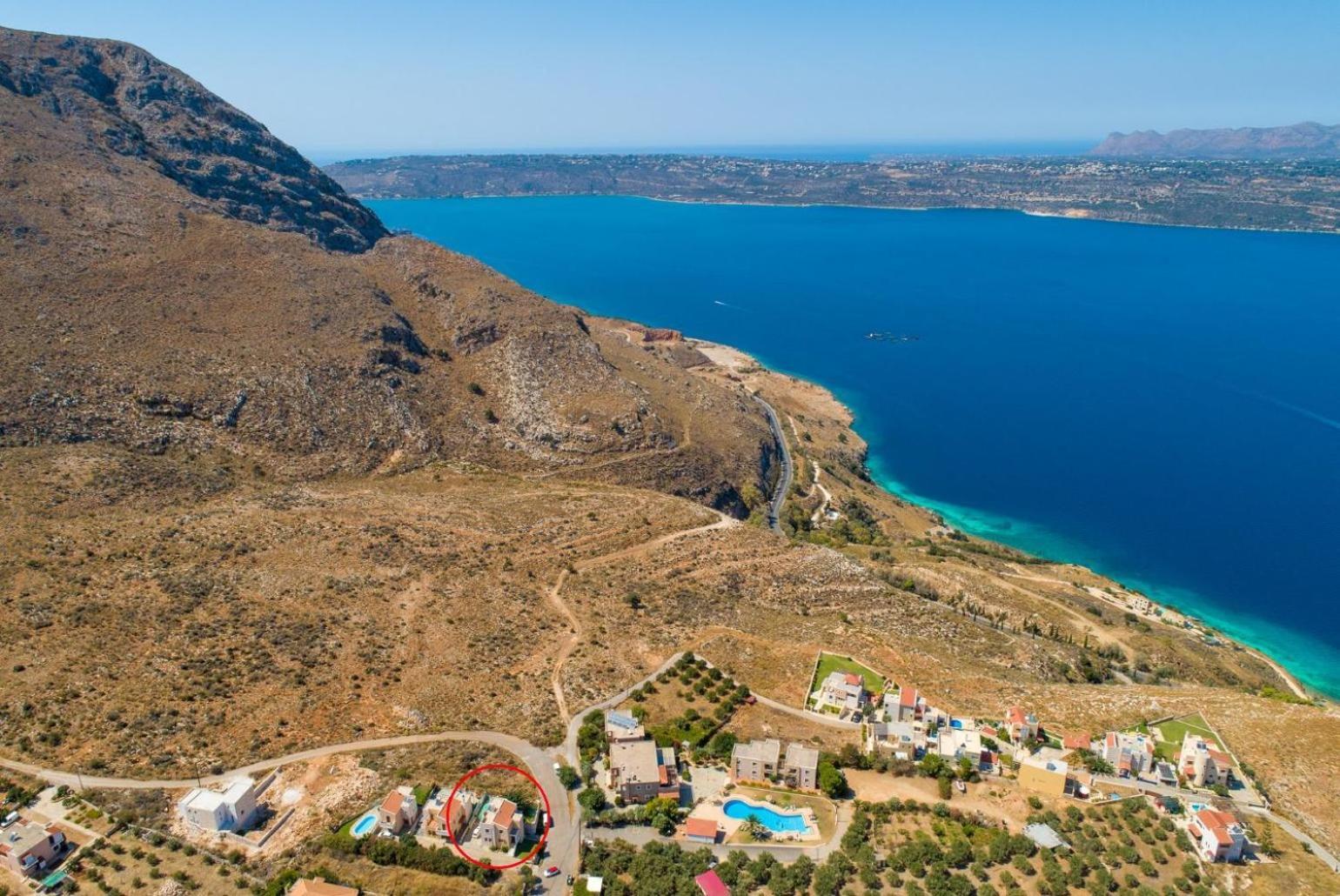 Villa Neria Aptera ภายนอก รูปภาพ