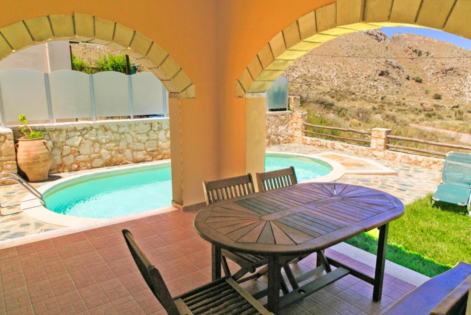 Villa Neria Aptera ภายนอก รูปภาพ