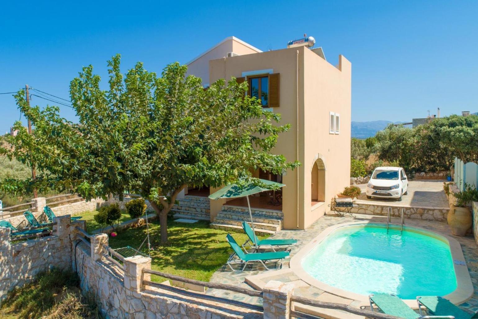 Villa Neria Aptera ภายนอก รูปภาพ