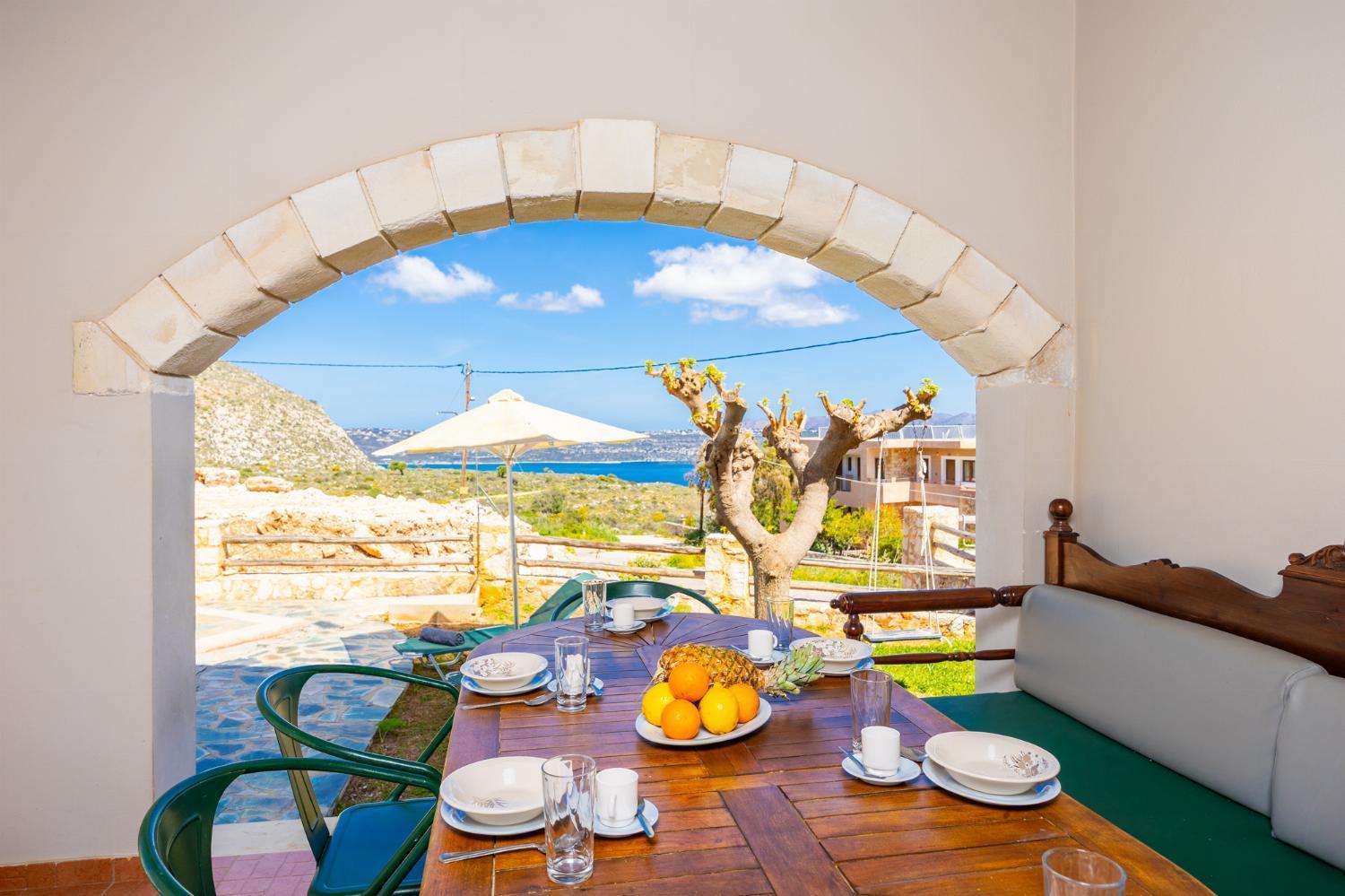Villa Neria Aptera ภายนอก รูปภาพ