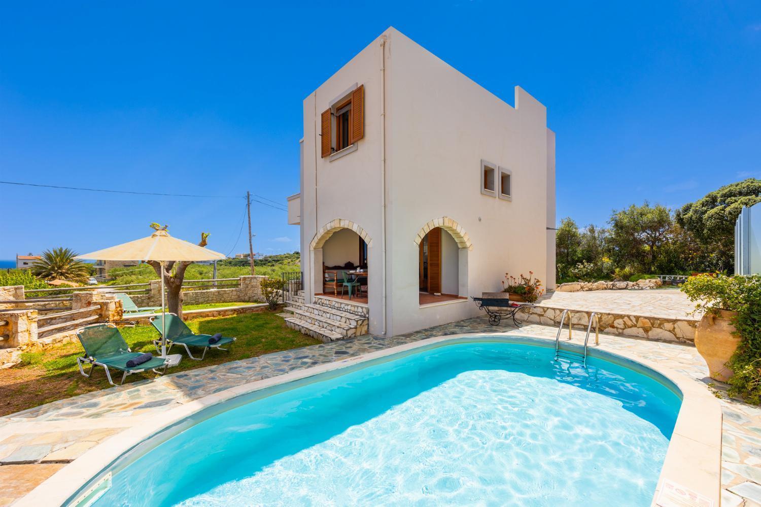 Villa Neria Aptera ภายนอก รูปภาพ