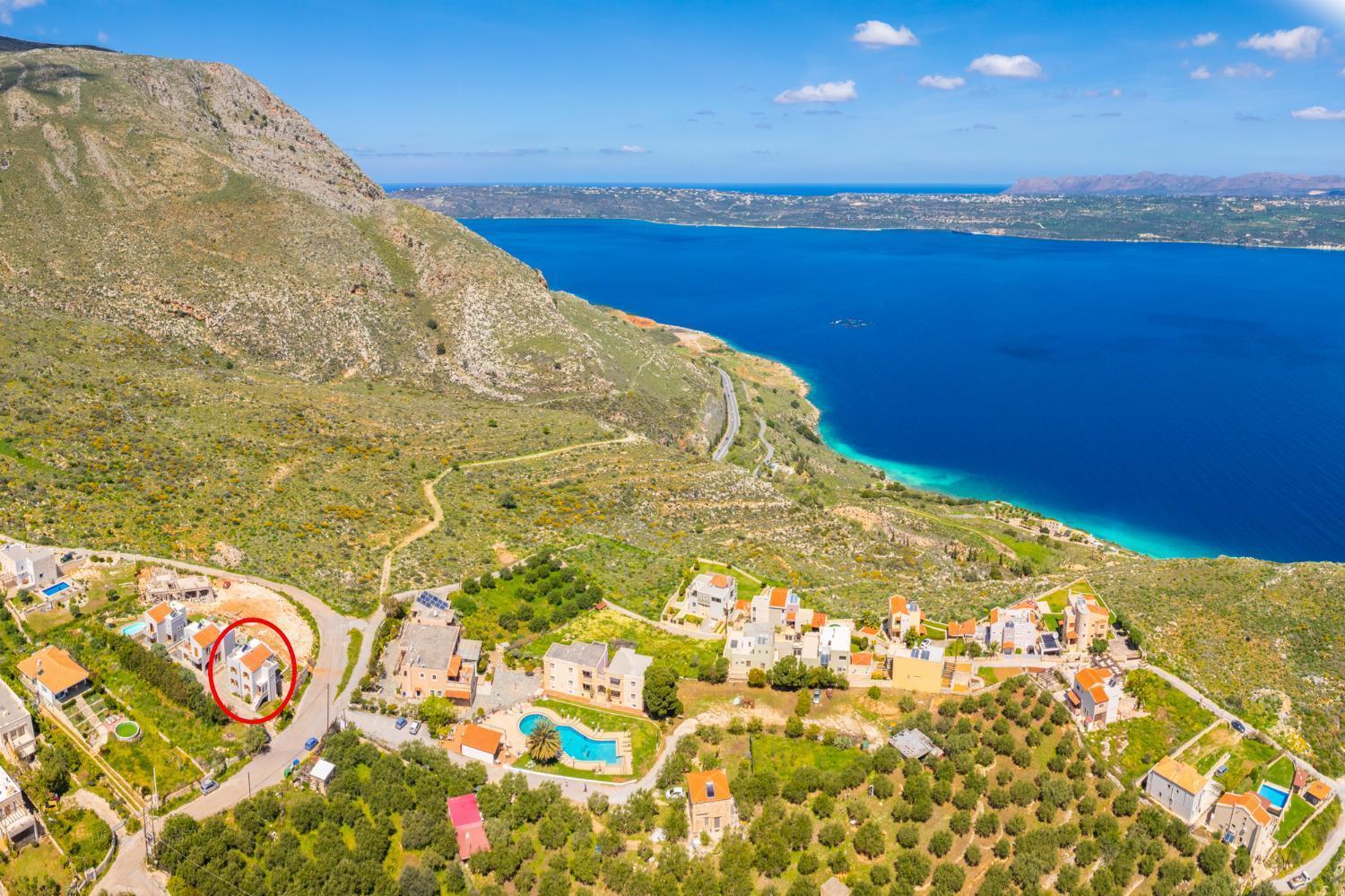 Villa Neria Aptera ภายนอก รูปภาพ